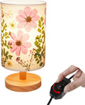 Dried Flowers Table Lamp 9W LED Dimmable Warm Light - Pressed Flower