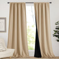 NICETOWN Thermal Insulated Blackout Curtains for Total Darkness