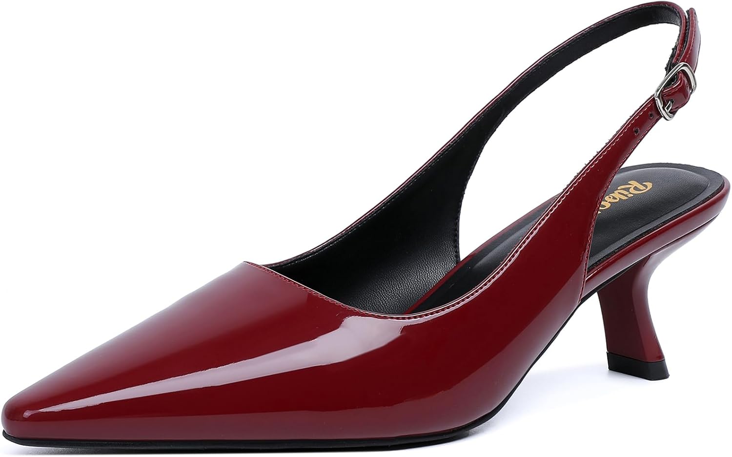 RIBONGZ Kitten Heels for Women - Stylish Comfort Pumps