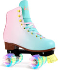 Quad Roller Skates for Girls and Women - All Wheel Light Up Fun