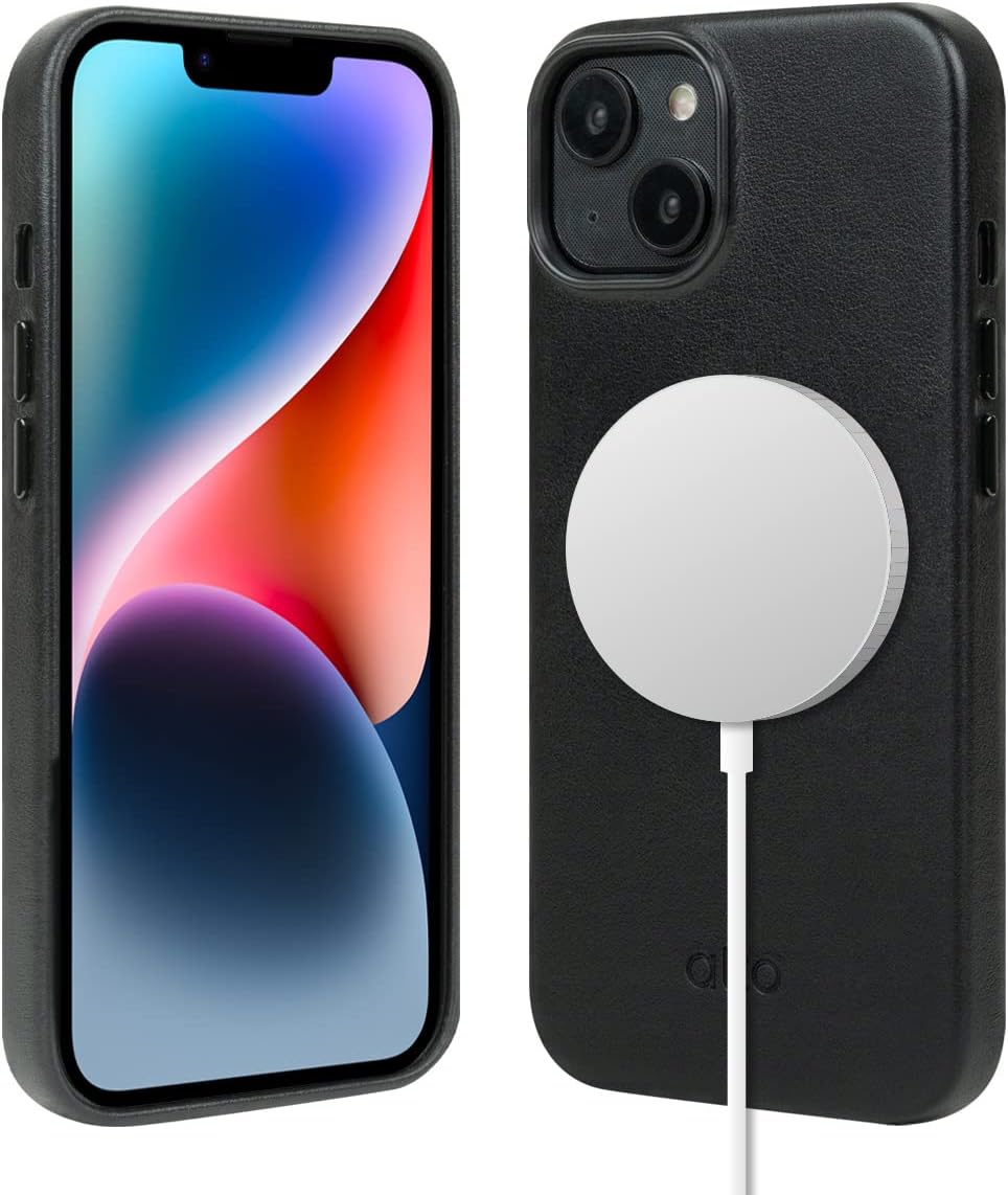 alto Phone Case for iPhone 16e and 14, Magnetic Leather Design