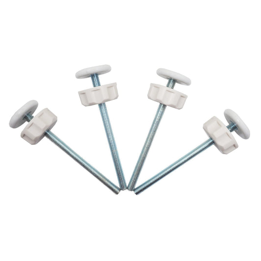 Long M8 Spindle Rods 4 Pack for Safety Gates