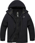 Men's Big and Tall Ski Jacket Waterproof Snowboarding Coat - Warm Fit