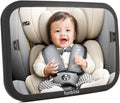 Baby Car Mirror for Rear Facing Seats - Wide Angle Safety View