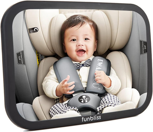 Shatterproof Baby Car Mirror for Safer Travel