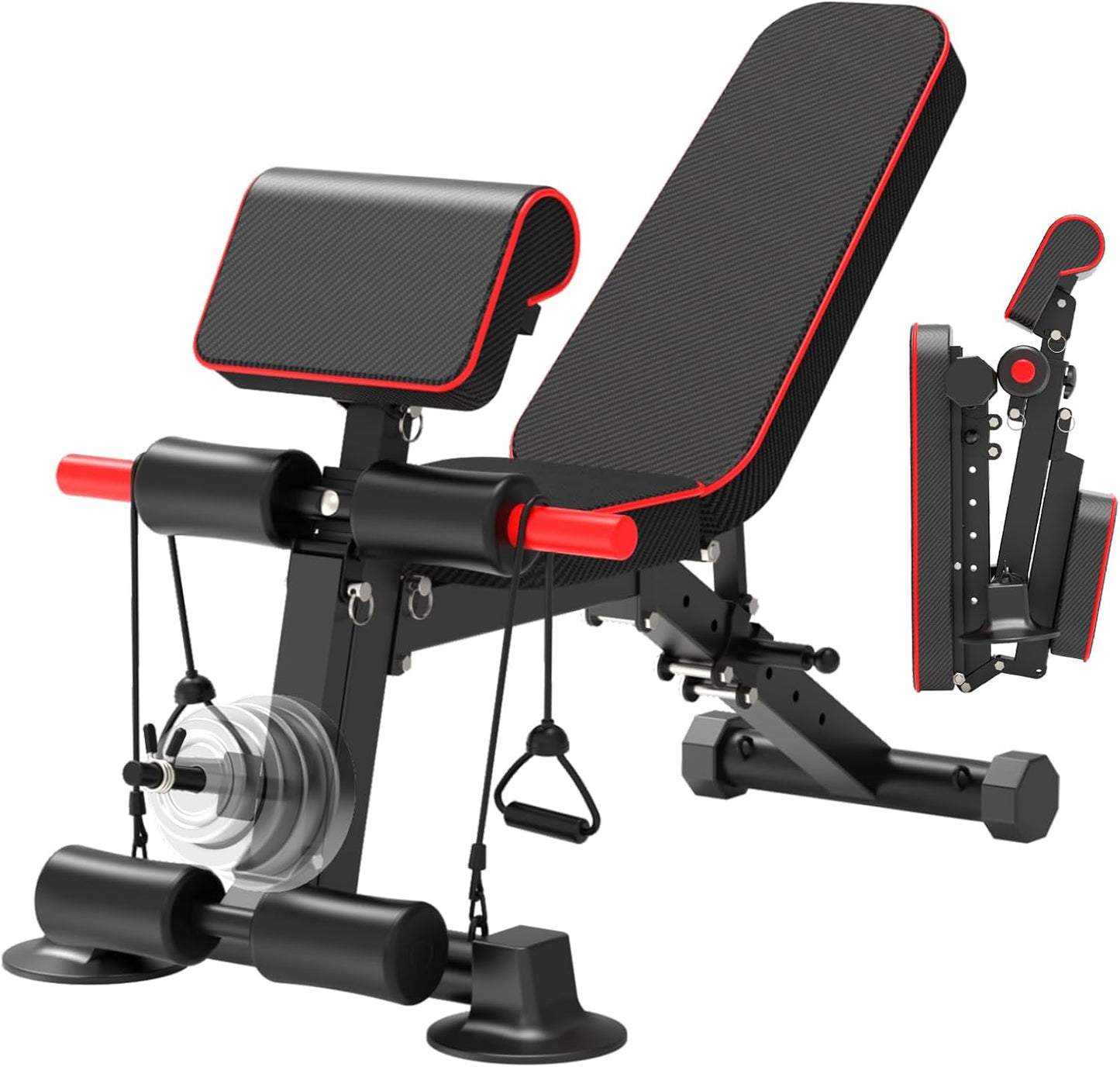 Adjustable Weight Bench for Full Body Workout and Home Gym