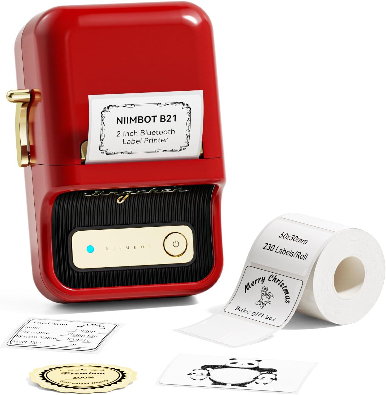 NIIMBOT B21 Portable Label Maker for Home and Office Organization