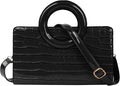 ZLMBAGUS Women Vintage Flap Tote Top Handle Satchel Handbags