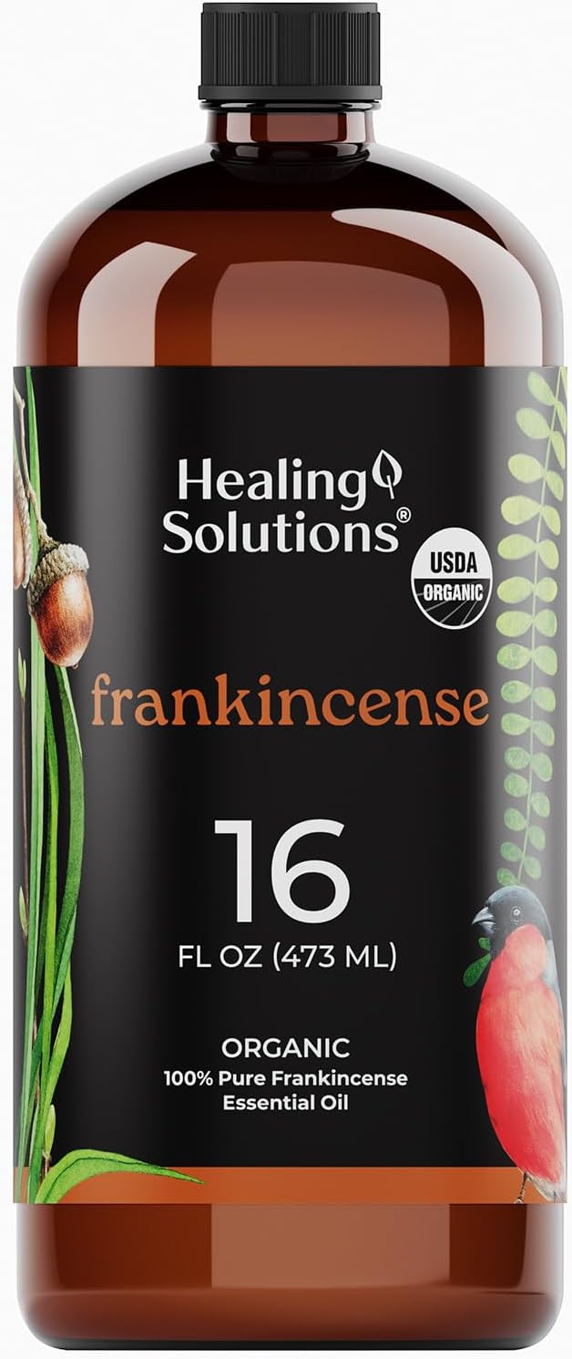 Organic Frankincense Essential Oil for Aromatherapy & Relaxation