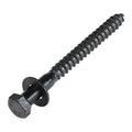 3/8 x 3-1/2 Lag Screw Kit (50 Pack) - Weatherproof Industrial Grade