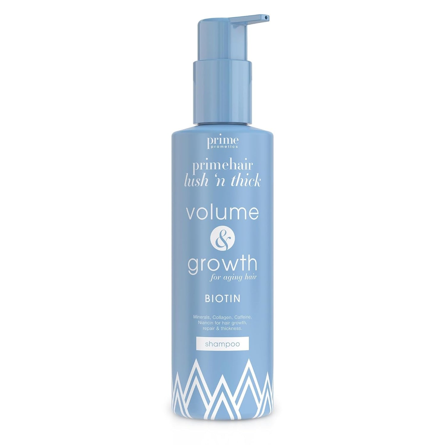 PrimeHair Lush N' Thick Shampoo for Mature Women - Biotin Rich