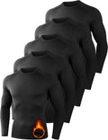 Thermal Compression Shirts for Men Long Sleeve Base Layer - Warm Fit