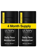 Lumin Daily Face Moisturizer for Men - Lightweight Hydration 2-Pack