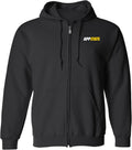 UGP Campus Apparel NCAA Team Color Full Zip Hoodie - App State Pride 8