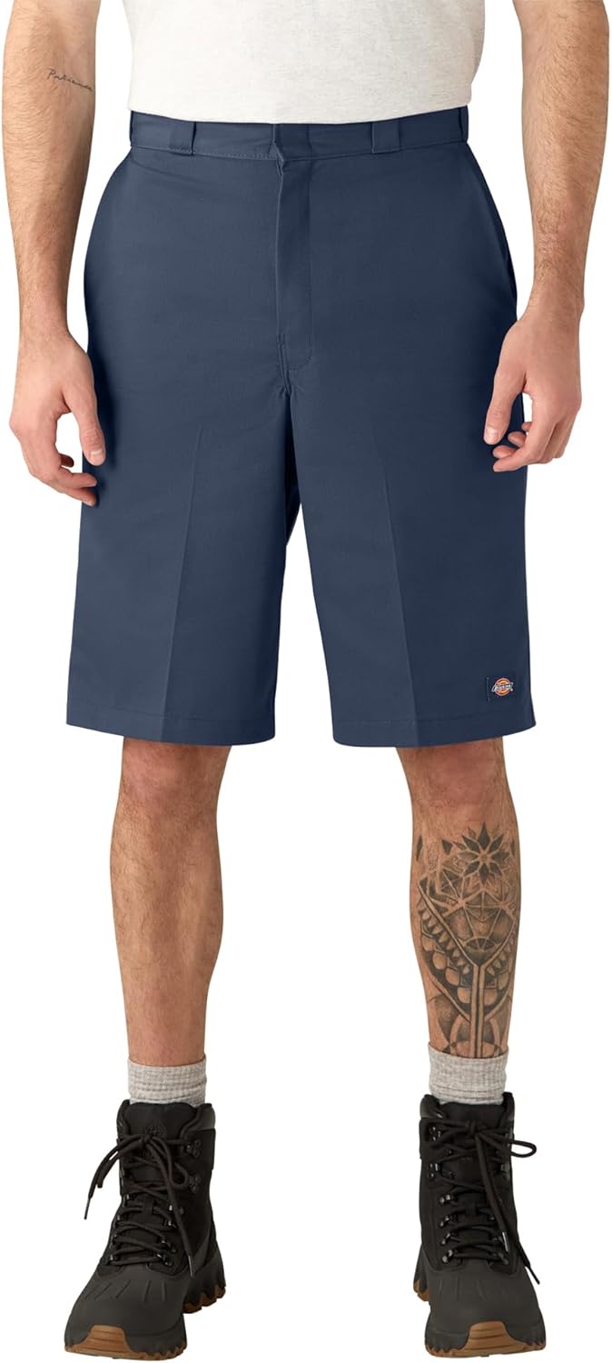 Dickies Mens 13-Inch Loose Fit Work Shorts for Tough Tasks
