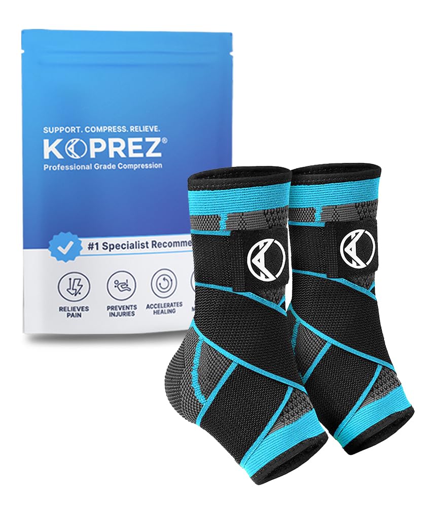 Koprez Plantar Fasciitis Sleeve for Ankle Support and Relief
