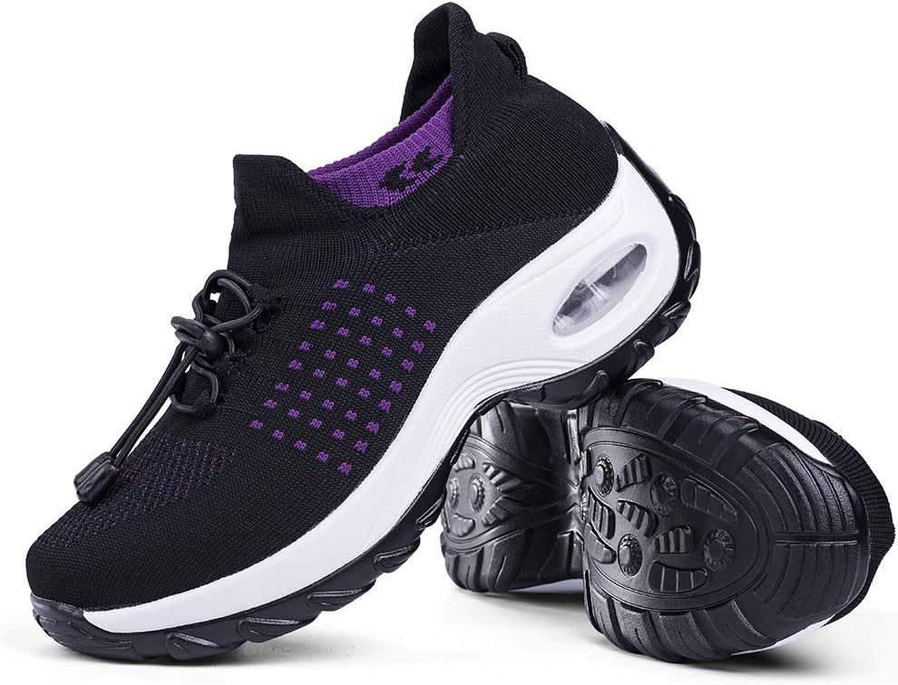 Women's Walking Shoes Sock Sneakers for Comfort and Style