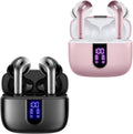 TAGRY X08 True Wireless Earbuds - 60H Playback with Wireless Charging