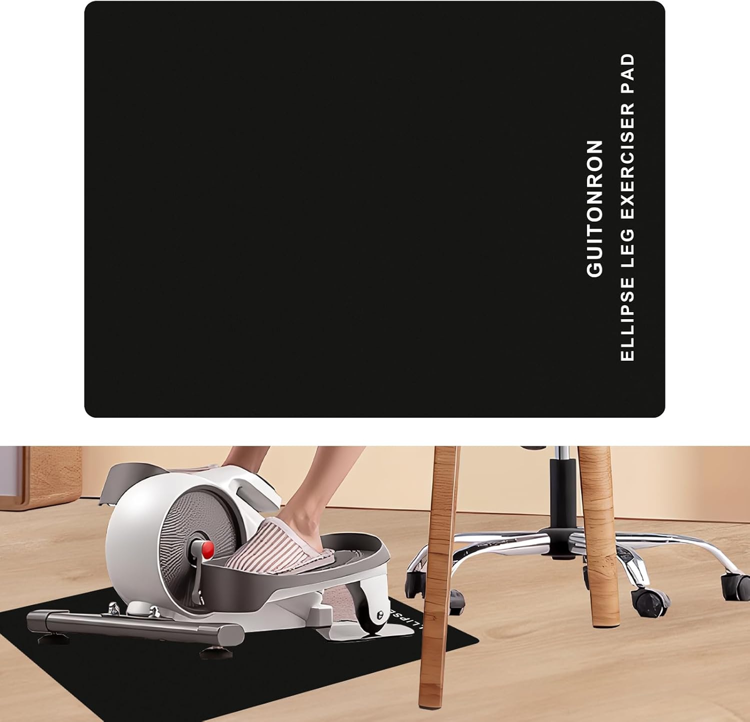 Non-Slip Mat for Ellipticals - Improved Stability!
