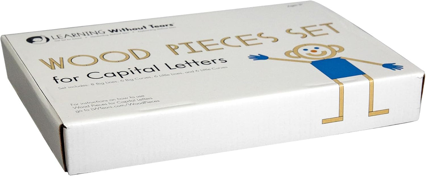 Learning Without Tears Capital Letter Wood Piece Set for Kids