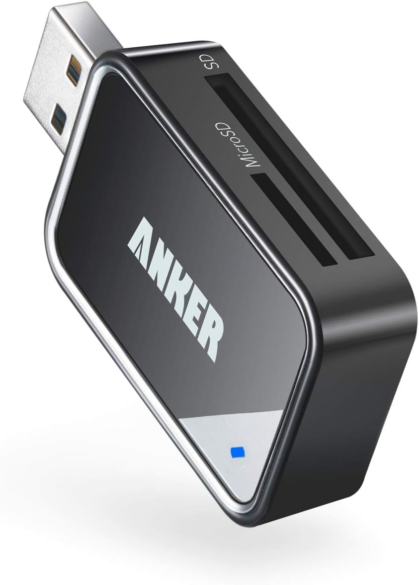 Anker USB 3.0 SD Card Reader- Fast Data Transfer