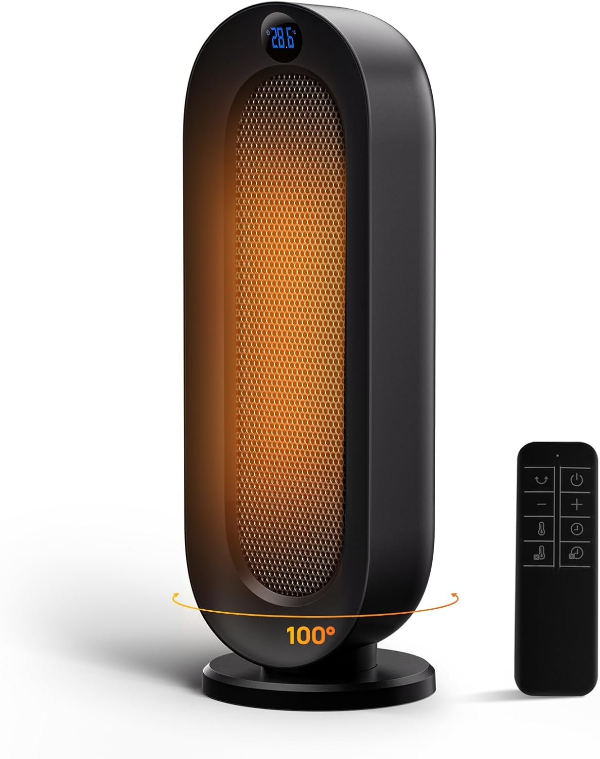 Space Heater for Indoor Use with 1500W Quick Heating Power