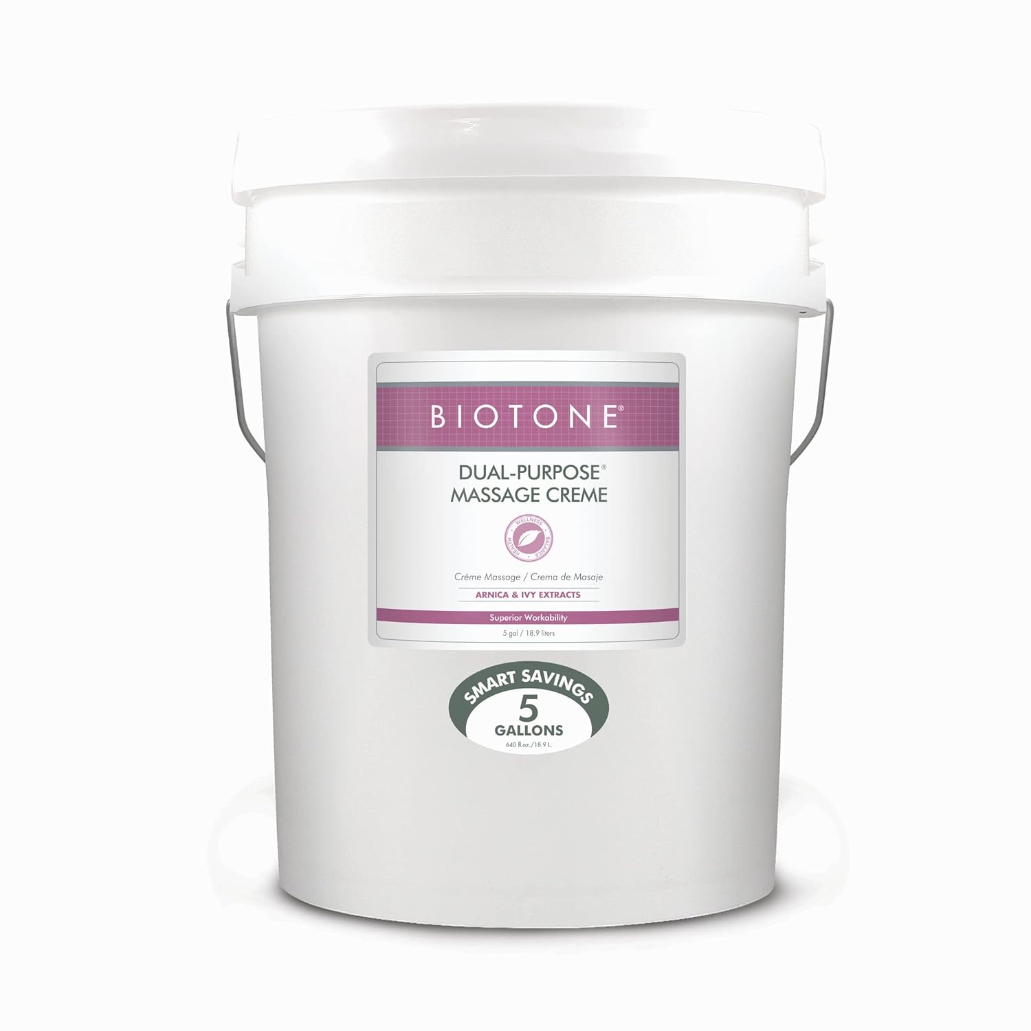 BIOTONE Dual-Purpose Massage Creme with Arnica for Effortless Glide
