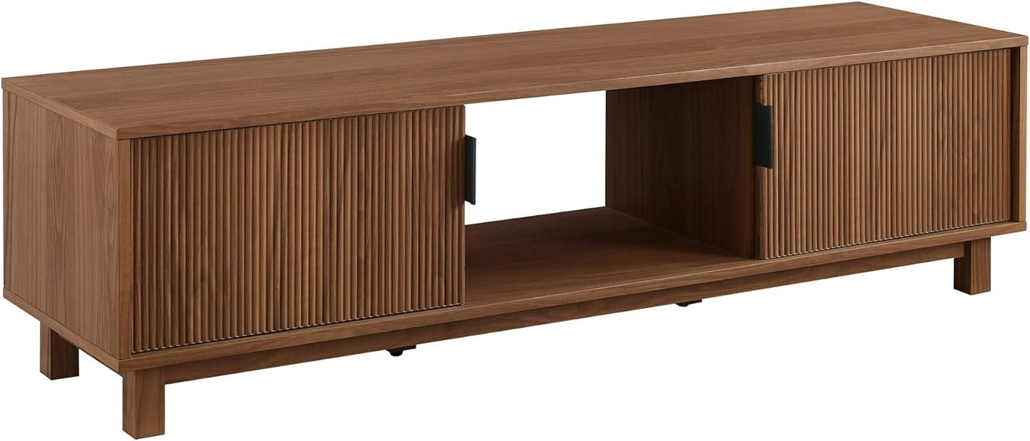 Modern TV Stand for 65 TVs, 58 Mocha