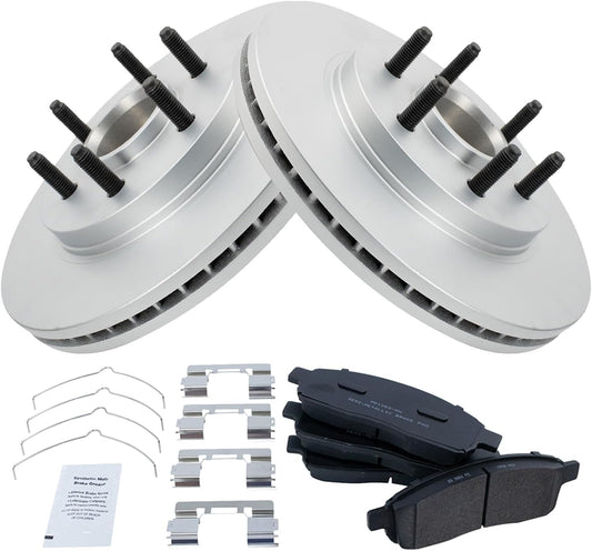 Premium Semi-Metallic Brake Pad & Rotor Kit for Ford F-150