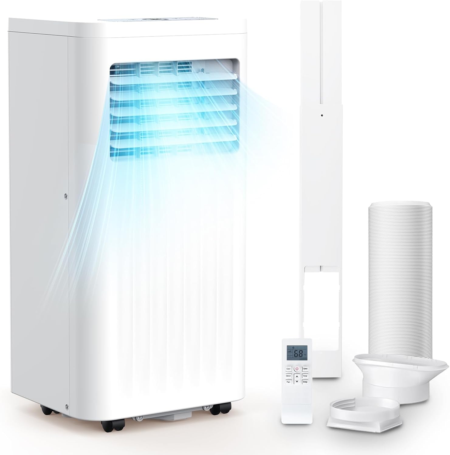 Joy Pebble 8000 BTU Portable AC - Cool 350 Sq.Ft. in 4 Modes