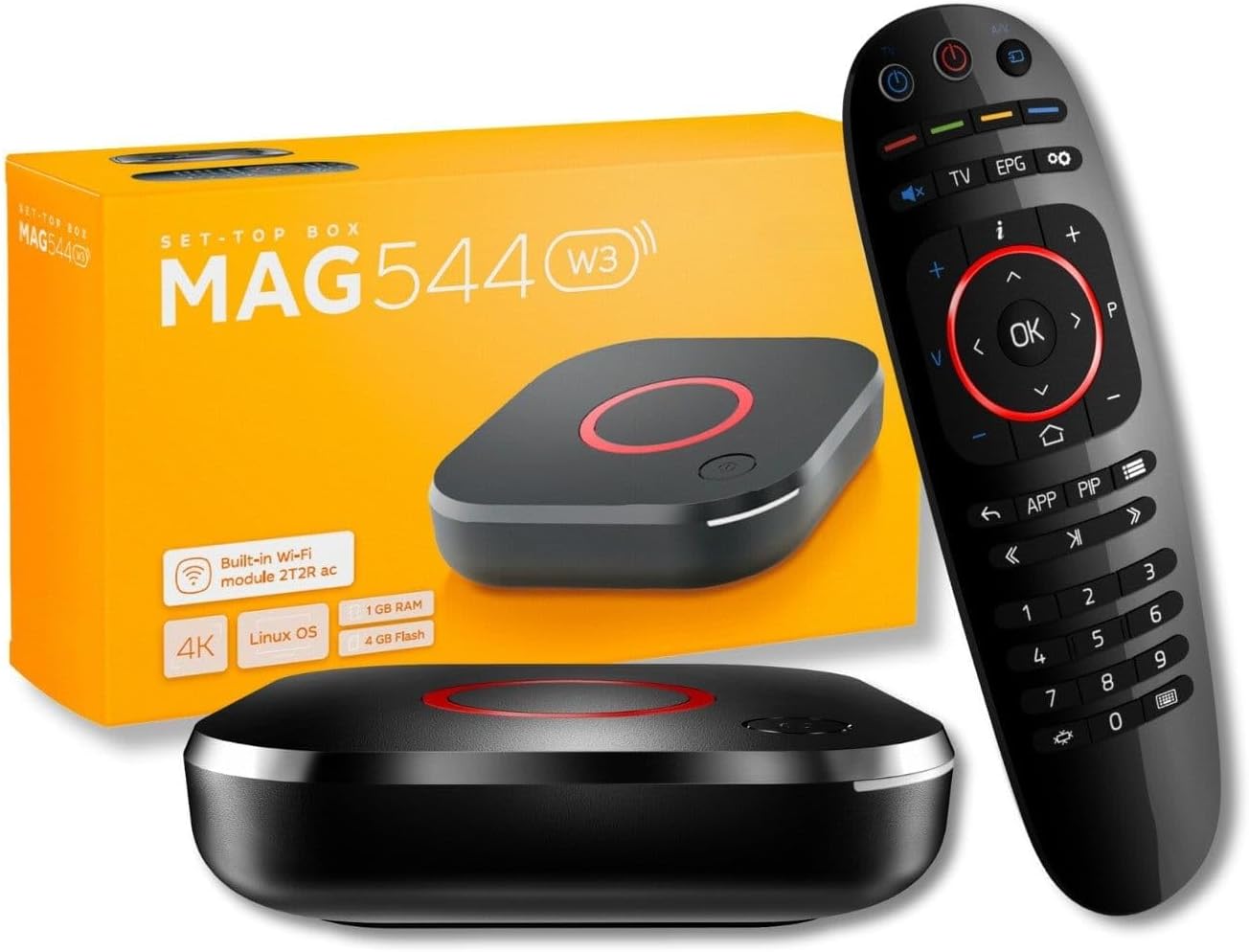 Raxxio MAG544w3 4K HDR Streaming Device with Dolby Sound