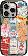 CASETiFY Impact iPhone 15 Pro Case - Clear Black Protection