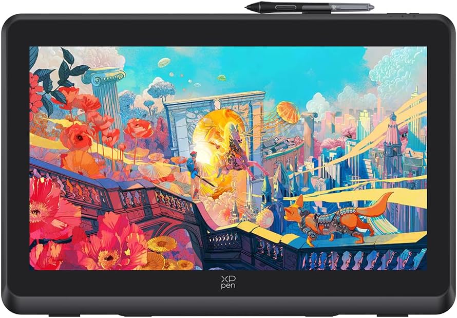 XPPen Artist 22 Plus Drawing Tablet with Stunning Colors