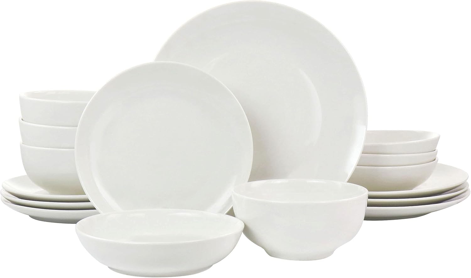 Elama Camellia 16 Piece Porcelain Double Bowl Dinnerware Set Review