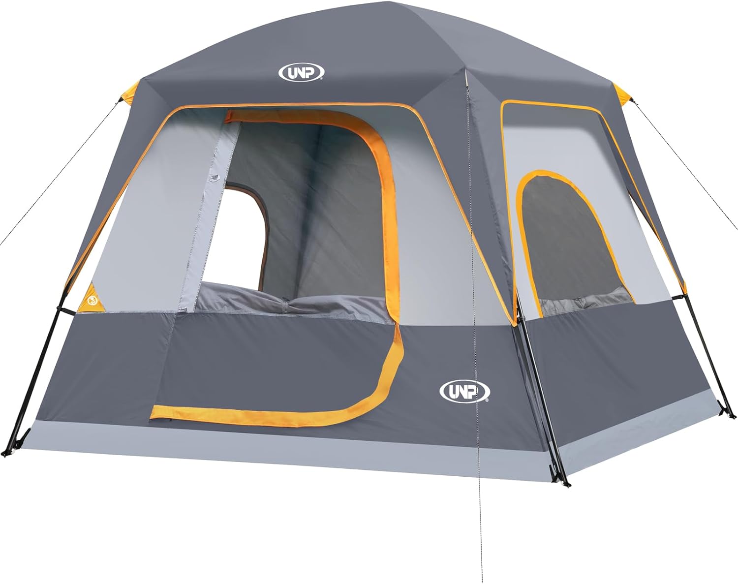 UNP Portable Cabin Tent for 4 People - Easy Set Up & Waterproof