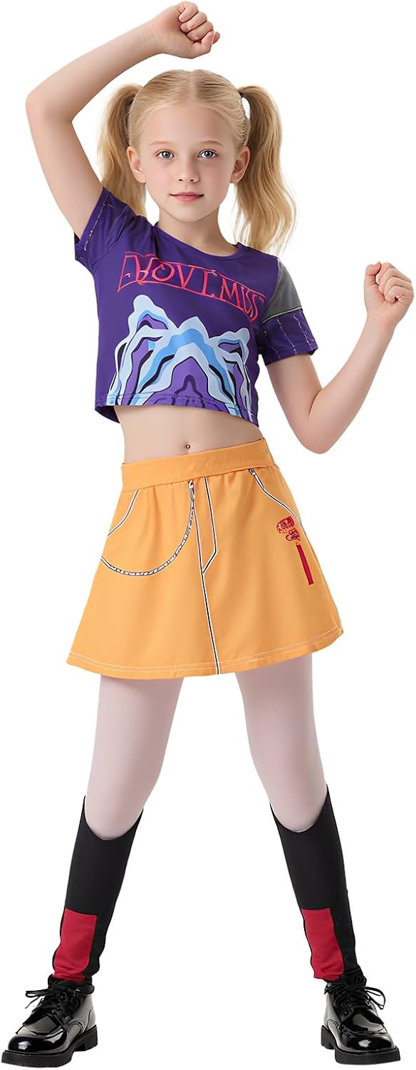 Demon Hunters Pop Singers Costume for Girls - Dress Up Fun