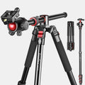 FreeSea 72 in Camera Tripod - Versatile Transverse Column & 360 Ball