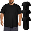 Men's Big and Tall T-Shirts 3XL-8XL - Comfortable Stretch Crewnecks