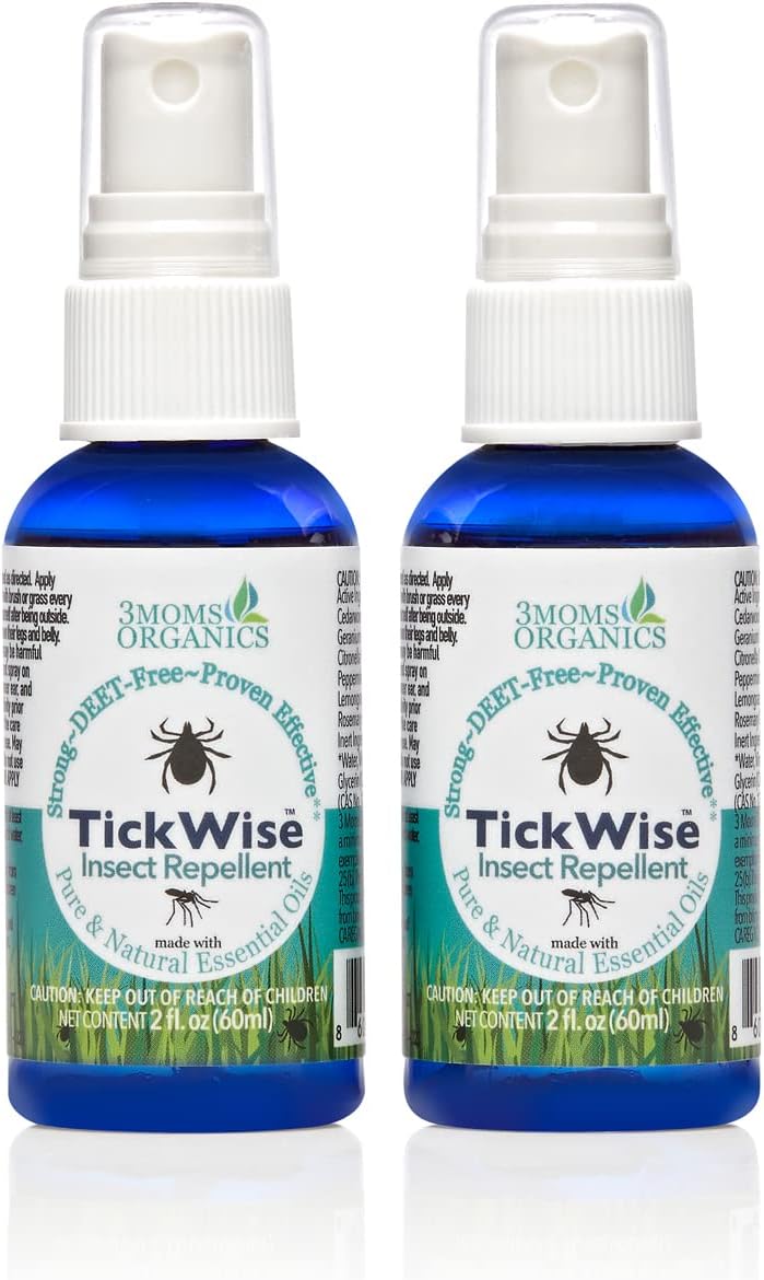 TickWise 2oz Extra Strength Repellent - All-Natural, DEET-Free