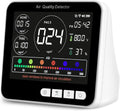 14-in-1 Air Quality Monitor Indoor with Beep Alarm - Real-Time AQI