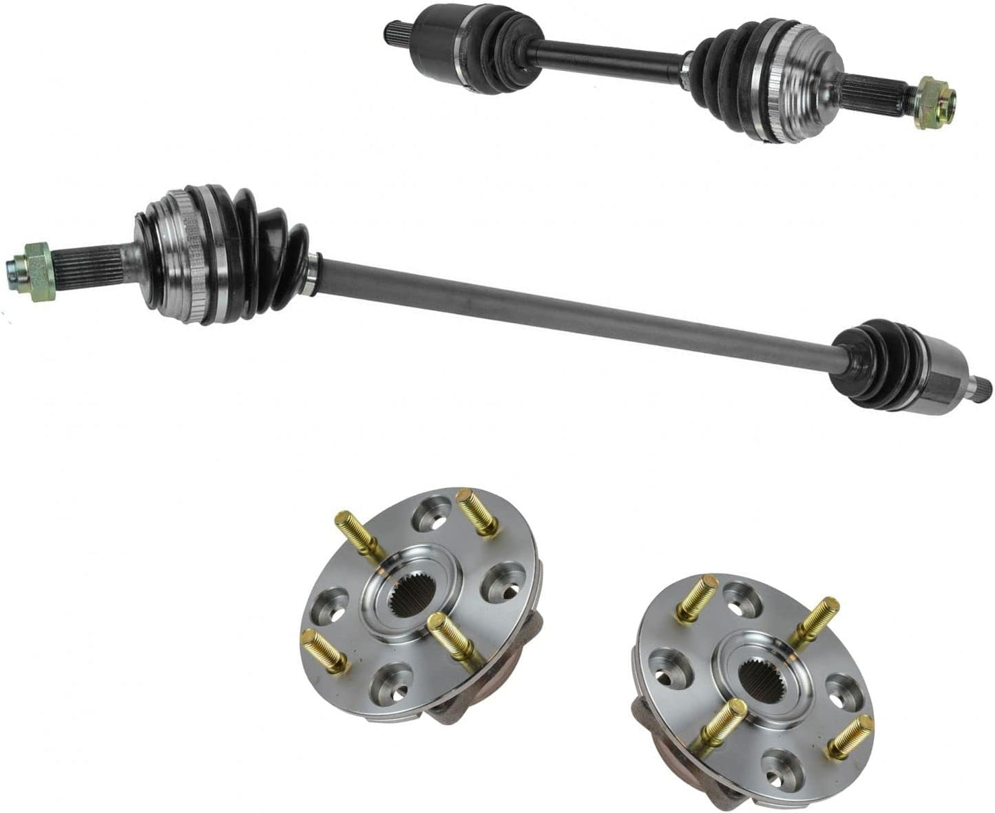 TRQ Front Outer Drivetrain Kit for 1990-1993 Honda Accord