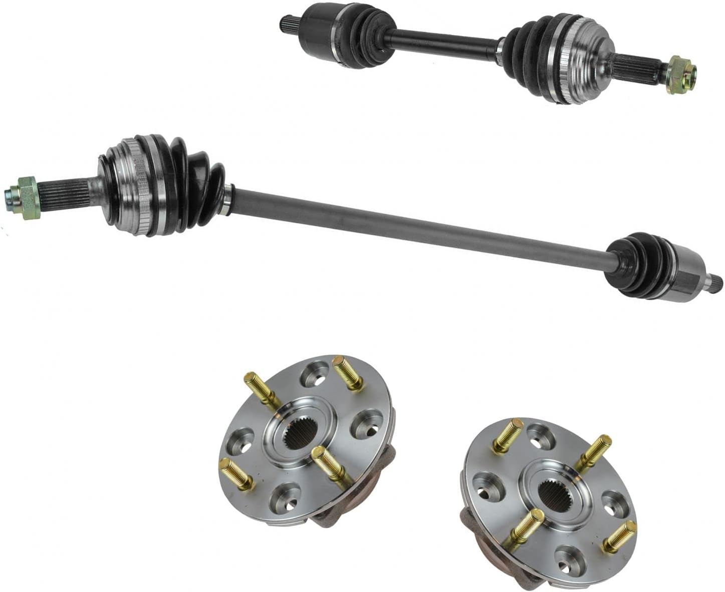TRQ Front Outer Drivetrain Kit for 1990-1993 Honda Accord