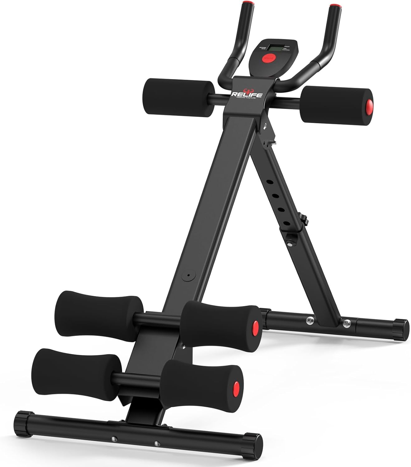 Foldable Ab Trainer - 440 LBS Strength - Home Gym Essential!