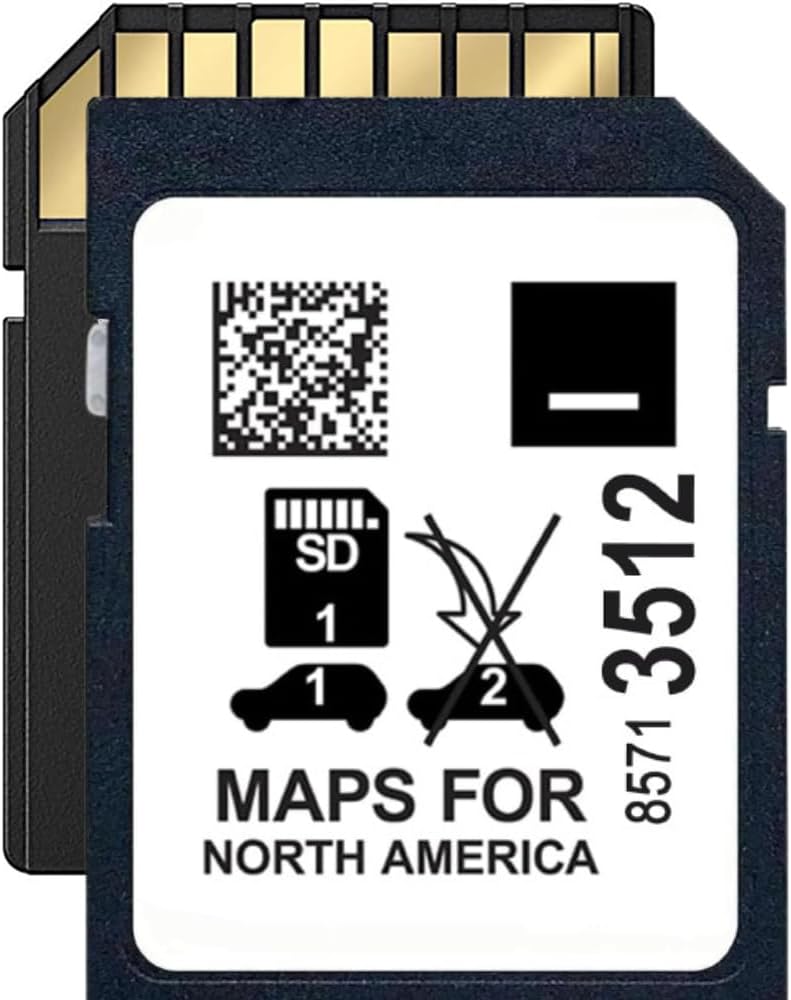 Premium 2025 Navigation SD Card Update for GM Vehicles