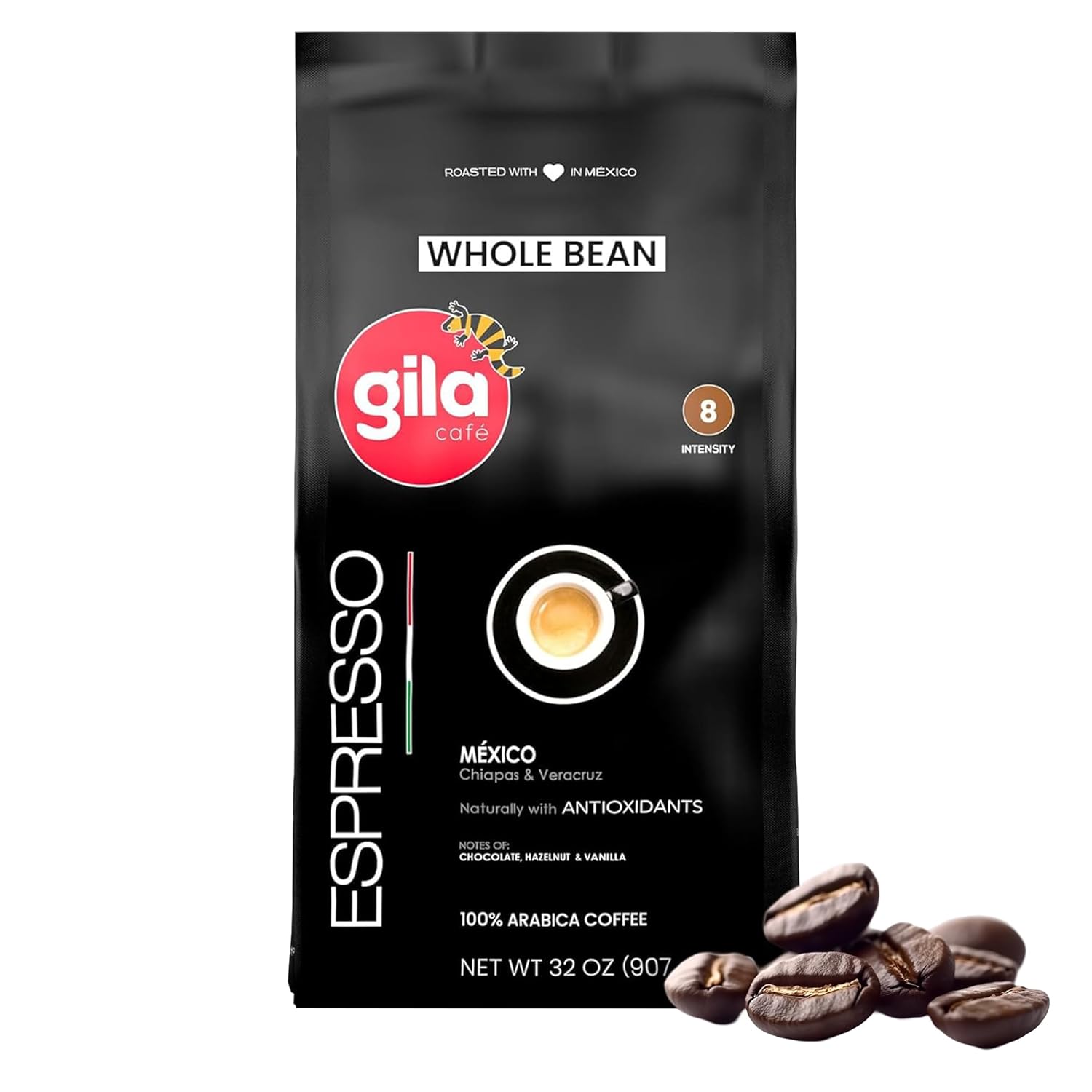 Gila Cafe Whole Beans Coffee Medium Roast Espresso 32oz Review