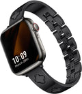 Missair Compatible Apple Watch Band for Women - Dressy Four-Leaf