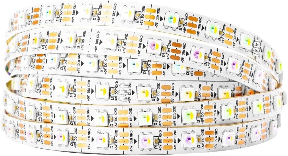 BTF-LIGHTING SK6812 RGBW LED Strip: Versatile 16.4ft Lighting