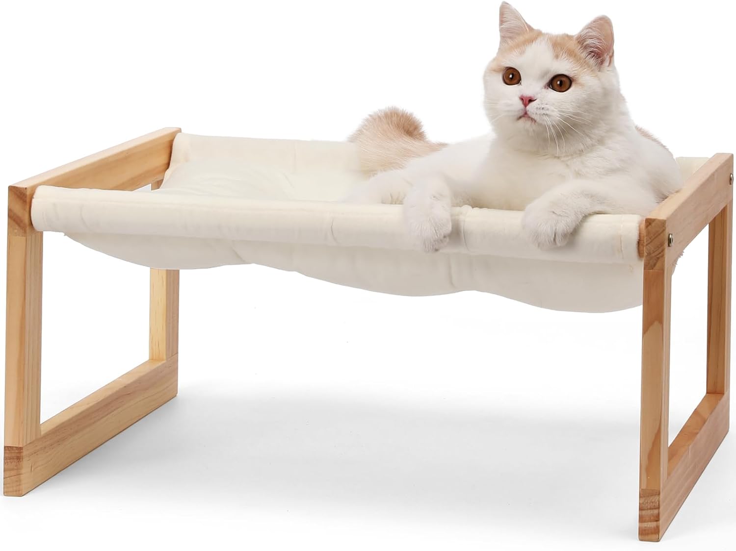 FUKUMARU Cat Bed with Removable Cover for Indoor Cats