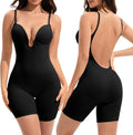 Slimers Backless Shapewear Tummy Control Bodysuit - Low Back Plunge be