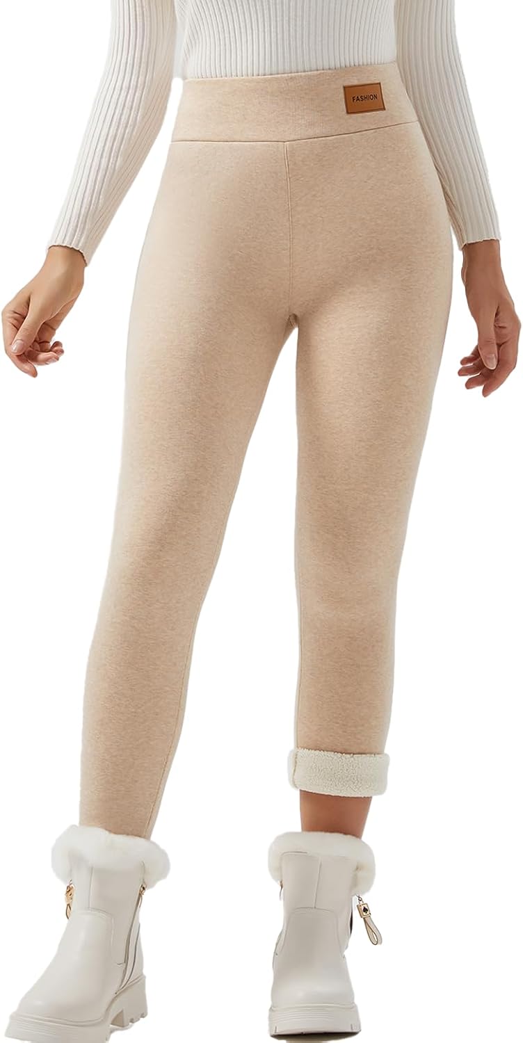Winter Warm Thick Leggings for Women - Fleece Lined Comfort